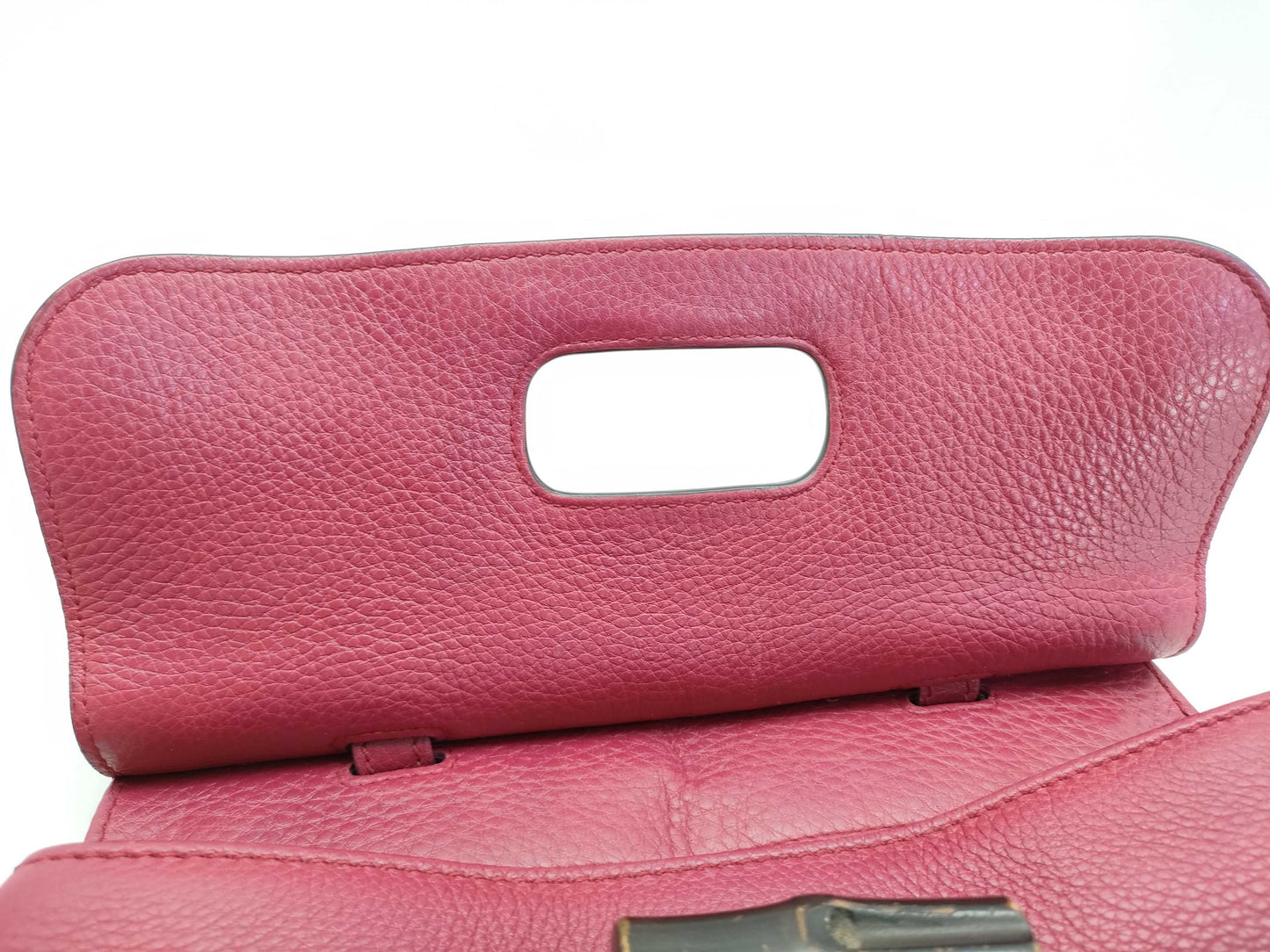 GUCCI Bamboo Everyday Leather Top Handle Bag Handbag