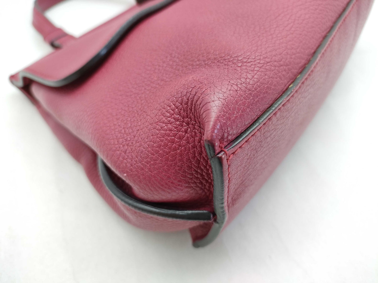 GUCCI Bamboo Everyday Leather Top Handle Bag Handbag