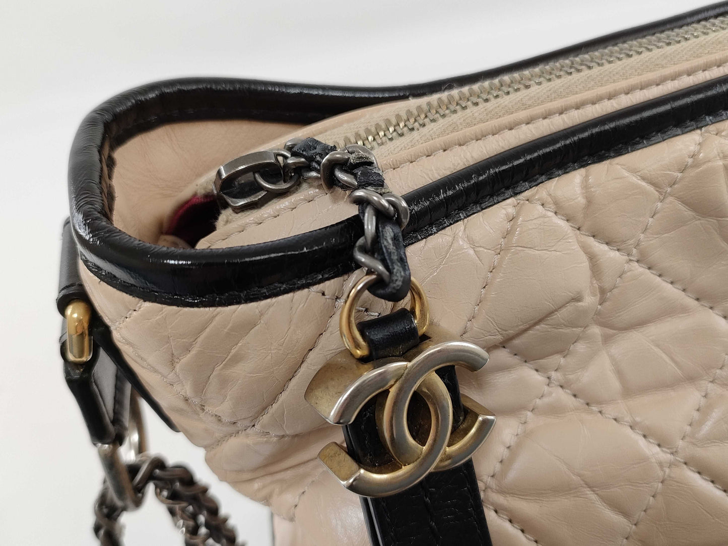 CHANEL Calfskin Gabriel Shoulder Bag