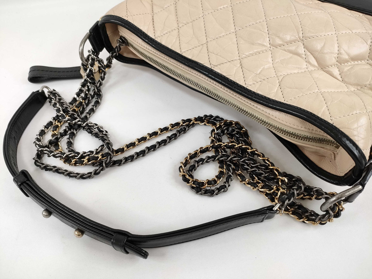CHANEL Calfskin Gabriel Shoulder Bag