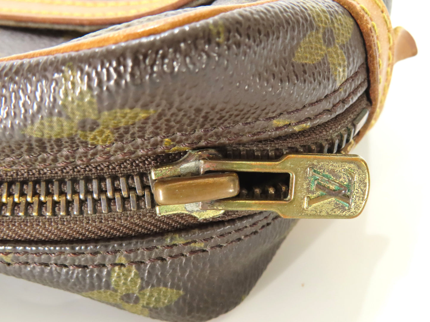 (10320_0231) LOUIS VUITTON Monogram LV Damier Azur Neverfull MM N51107 SA1160 Second Bag