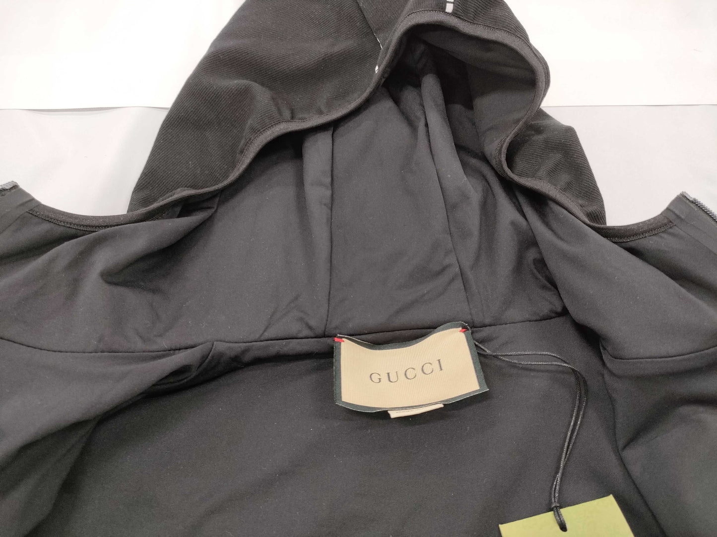 GUCCI 703361 Hooded Zip Jacket with Hanger, Size M