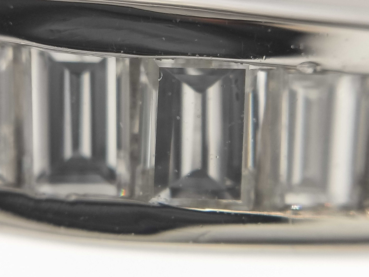 AX 0.72ct D 0.40ct PT900 8.0g Ring