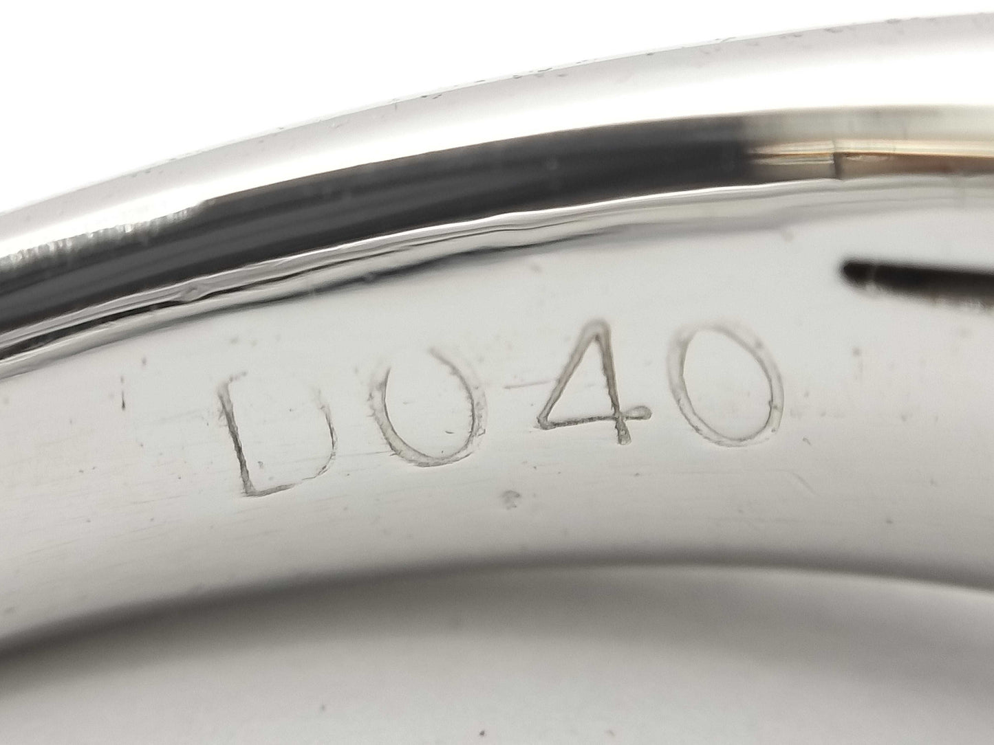 AX 0.72ct D 0.40ct PT900 8.0g Ring