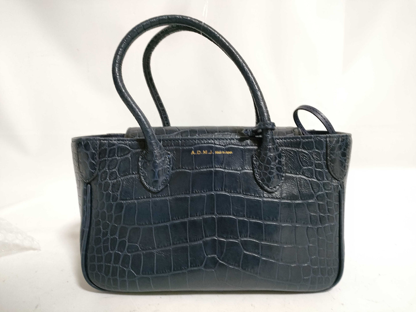 ADMJ Crocodile Embossed Handbag