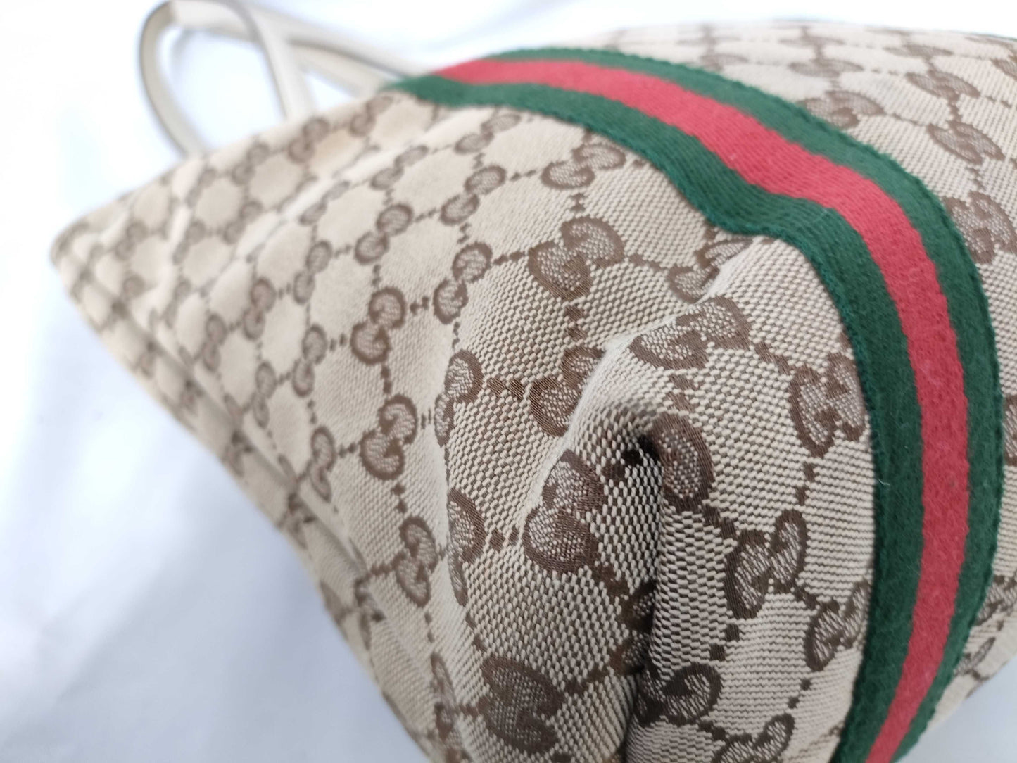 GUCCI GG Canvas Tote Bag
