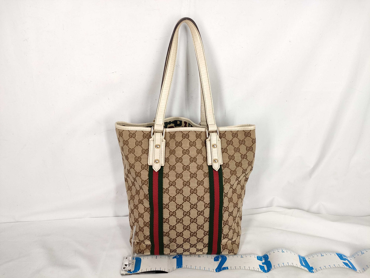 GUCCI GG Canvas Tote Bag