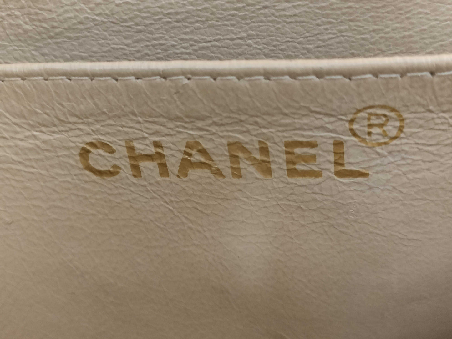 CHANEL Caviar Skin CHANEL Matelasse Caviar Skin Chain Shoulder Bag, No. 3, with Seal