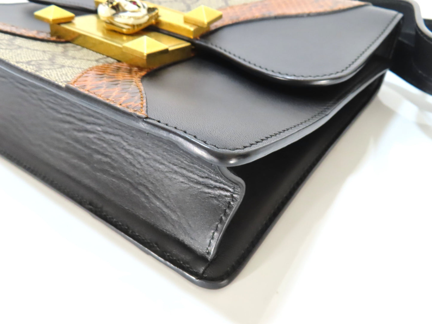 GUCCI Leather Shoulder Bag
