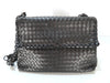 BOTTEGA VENETA Chain Shoulder Bag, Black Leather