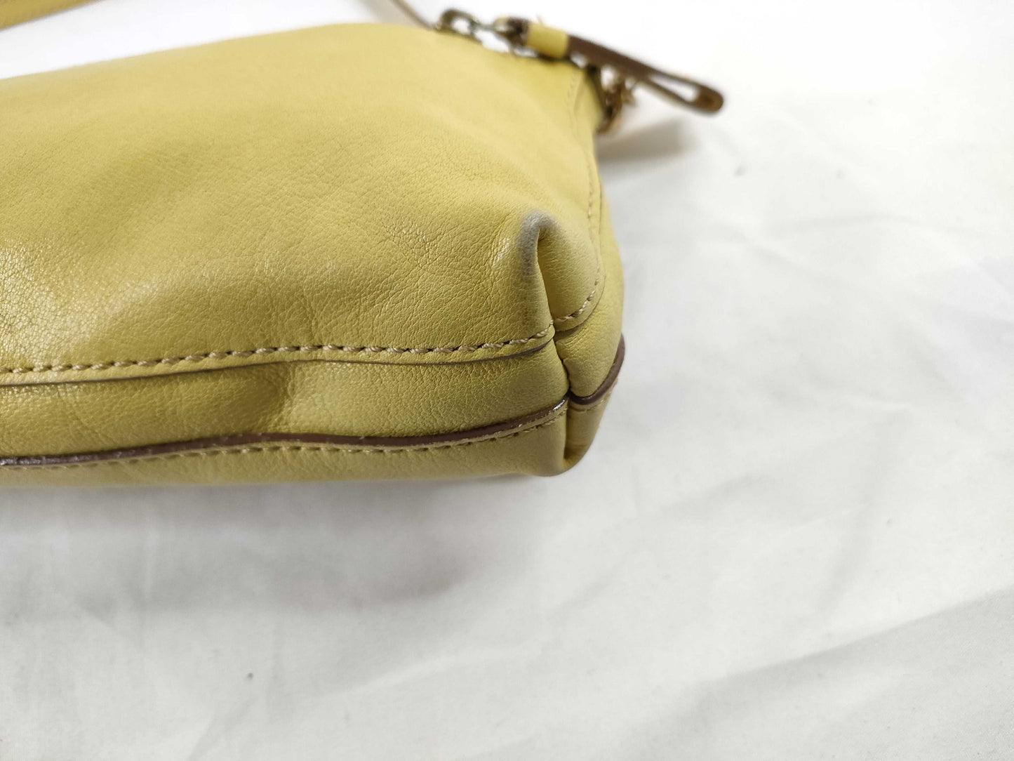 BURBERRY Blue Label Burberry Shoulder Bag Yellow Shoulder Bag