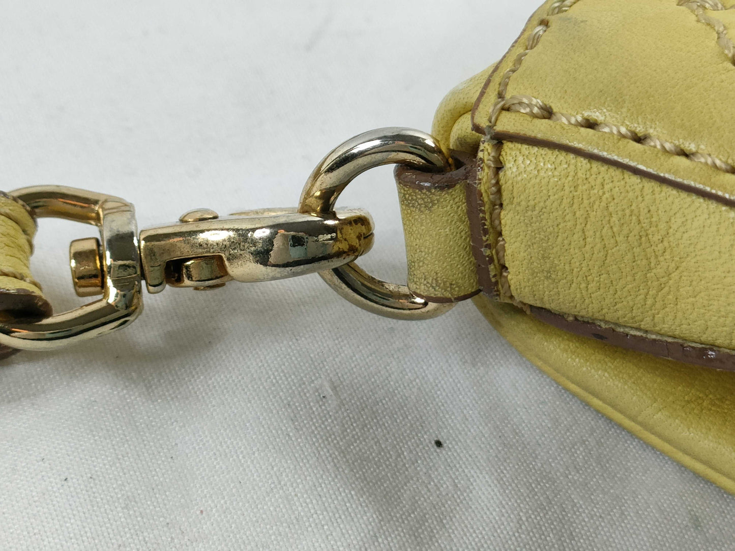 BURBERRY Blue Label Burberry Shoulder Bag Yellow Shoulder Bag