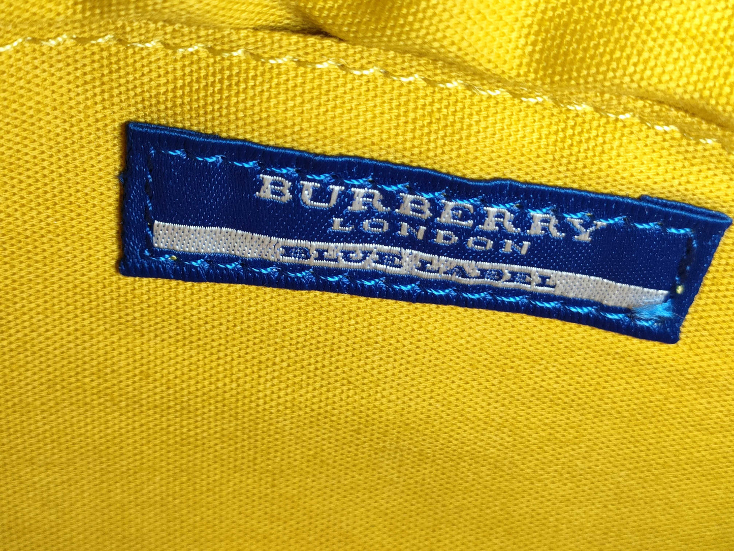 BURBERRY Blue Label Burberry Shoulder Bag Yellow Shoulder Bag
