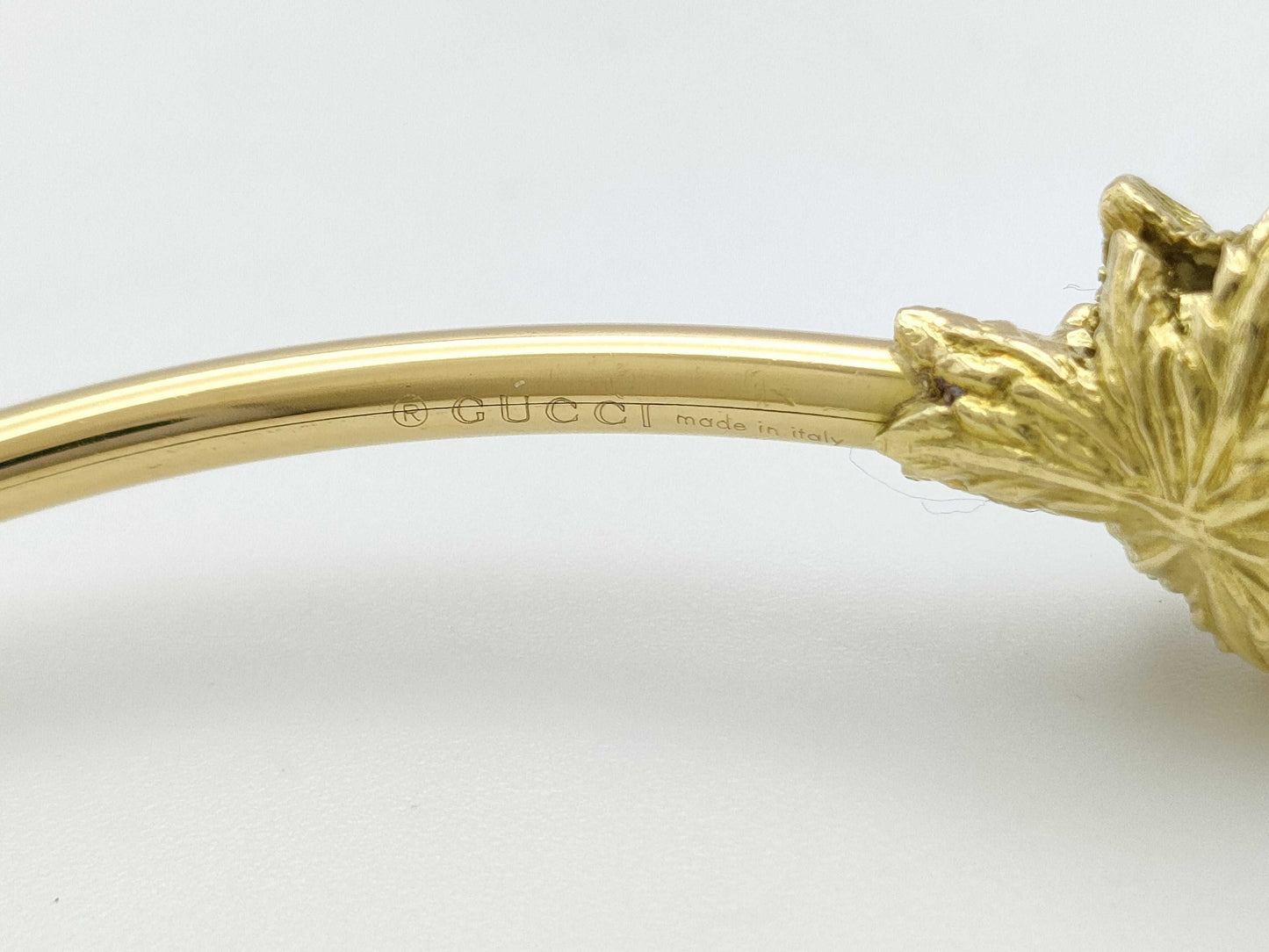 GUCCI Merveille #17 Colored Stone Diamond Bracelet/Bangle in Yellow Gold and Au750, 14.6g
