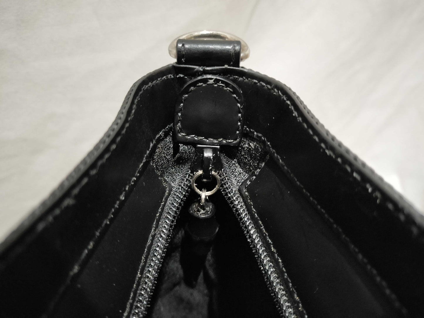GUCCI Bamboo 2-way Shoulder Bag in Black