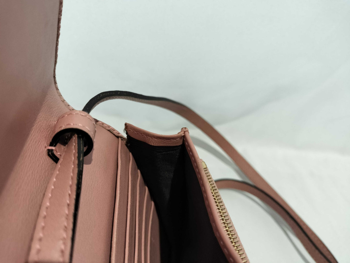 GUCCI GG Guccissima 466507 Shoulder Wallet Shoulder Bag