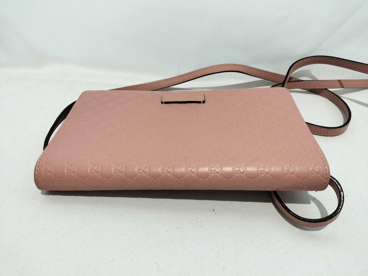 GUCCI GG Guccissima 466507 Shoulder Wallet Shoulder Bag