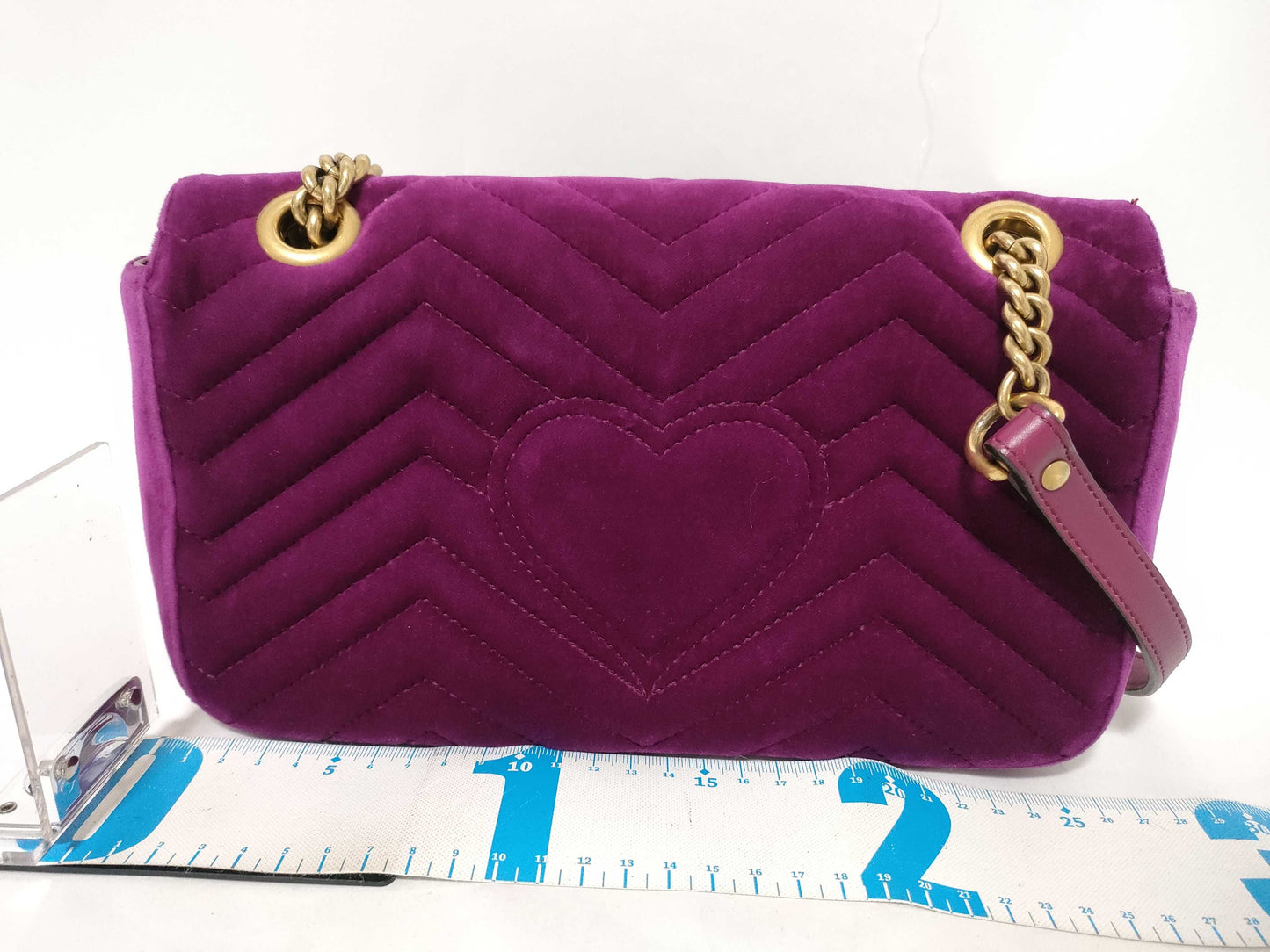 GUCCI GUCCI GG Marmont Velvet Chain Shoulder Bag Shoulder Bag