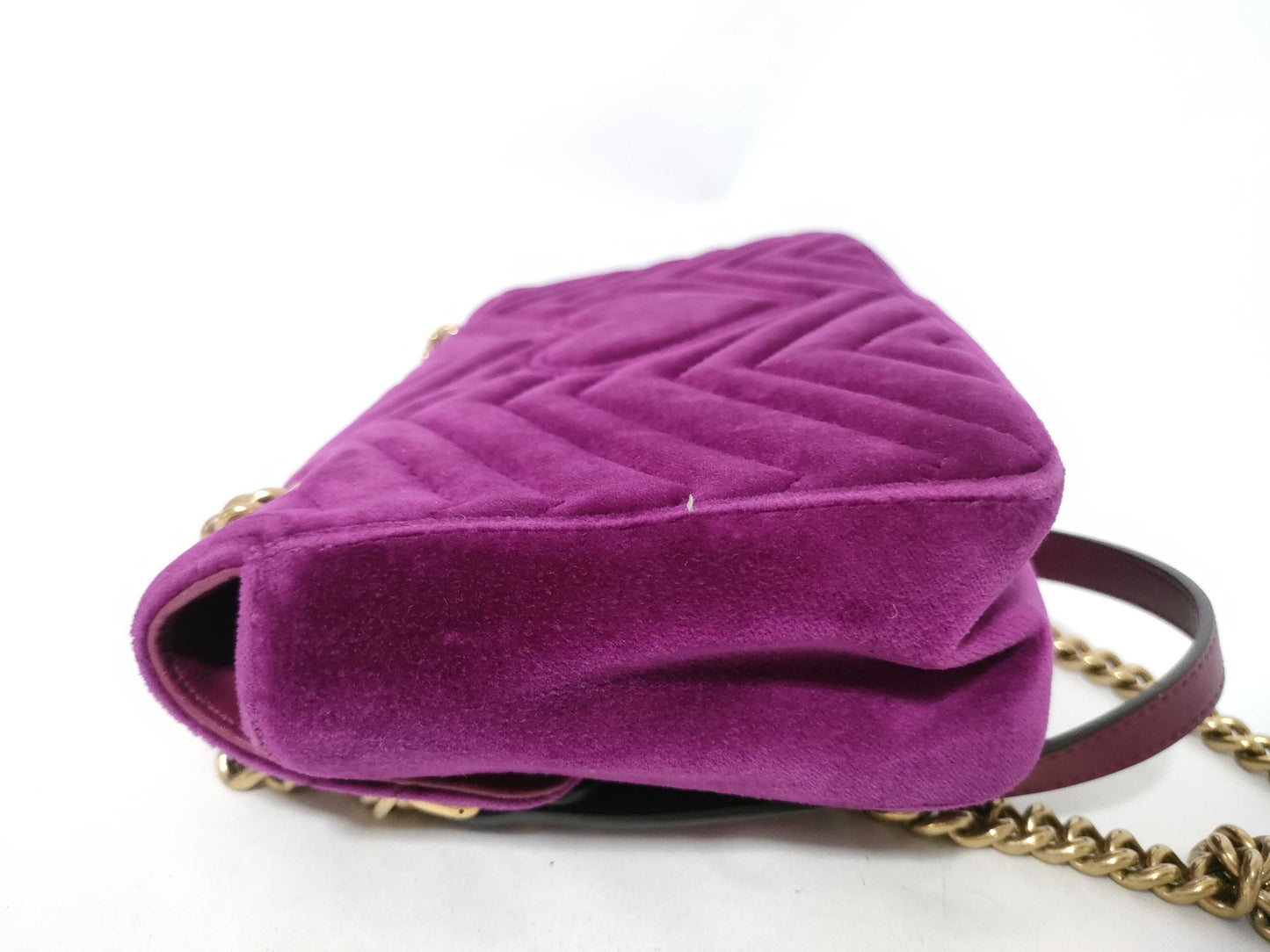 GUCCI GUCCI GG Marmont Velvet Chain Shoulder Bag Shoulder Bag
