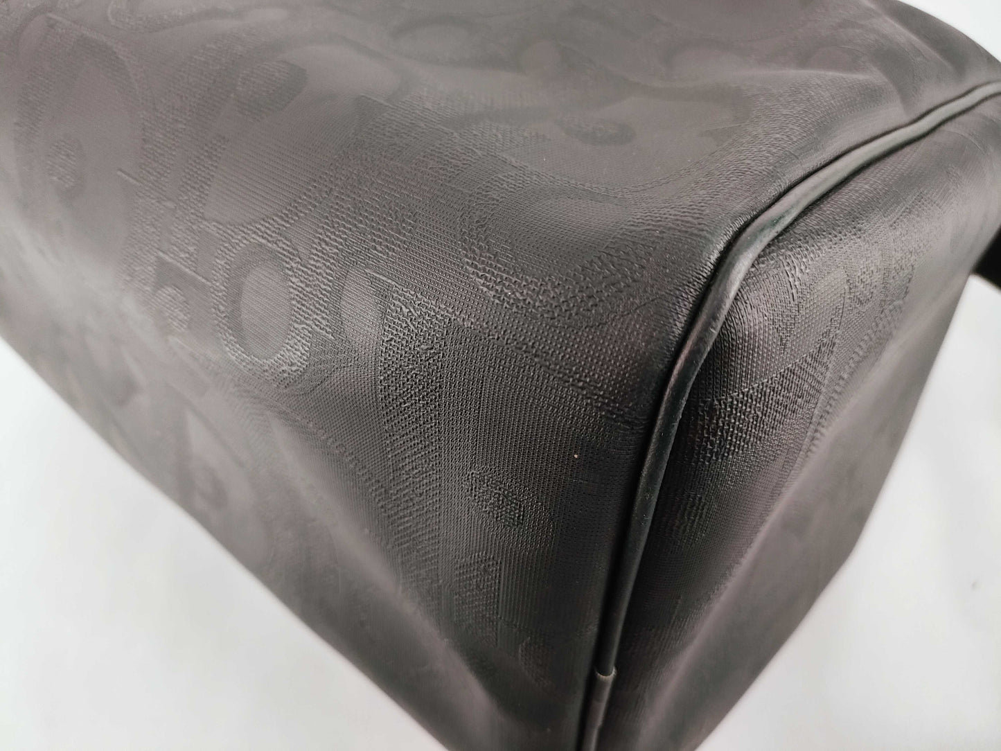 Dior Trotter PVC Leather Boston Bag