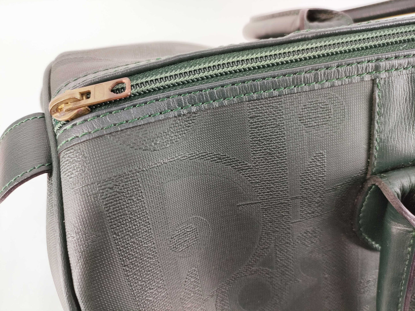 Dior Trotter PVC Leather Boston Bag
