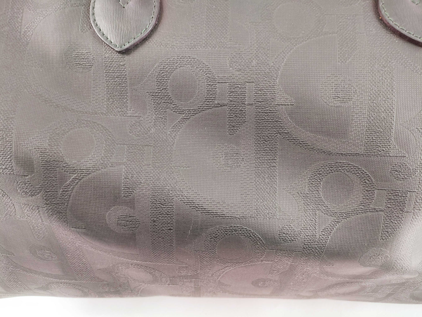 Dior Trotter PVC Leather Boston Bag