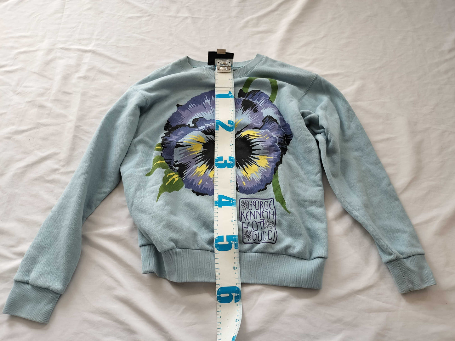 GUCCI Ken Scott 21cruise XXXS Floral Print Sweatshirt
