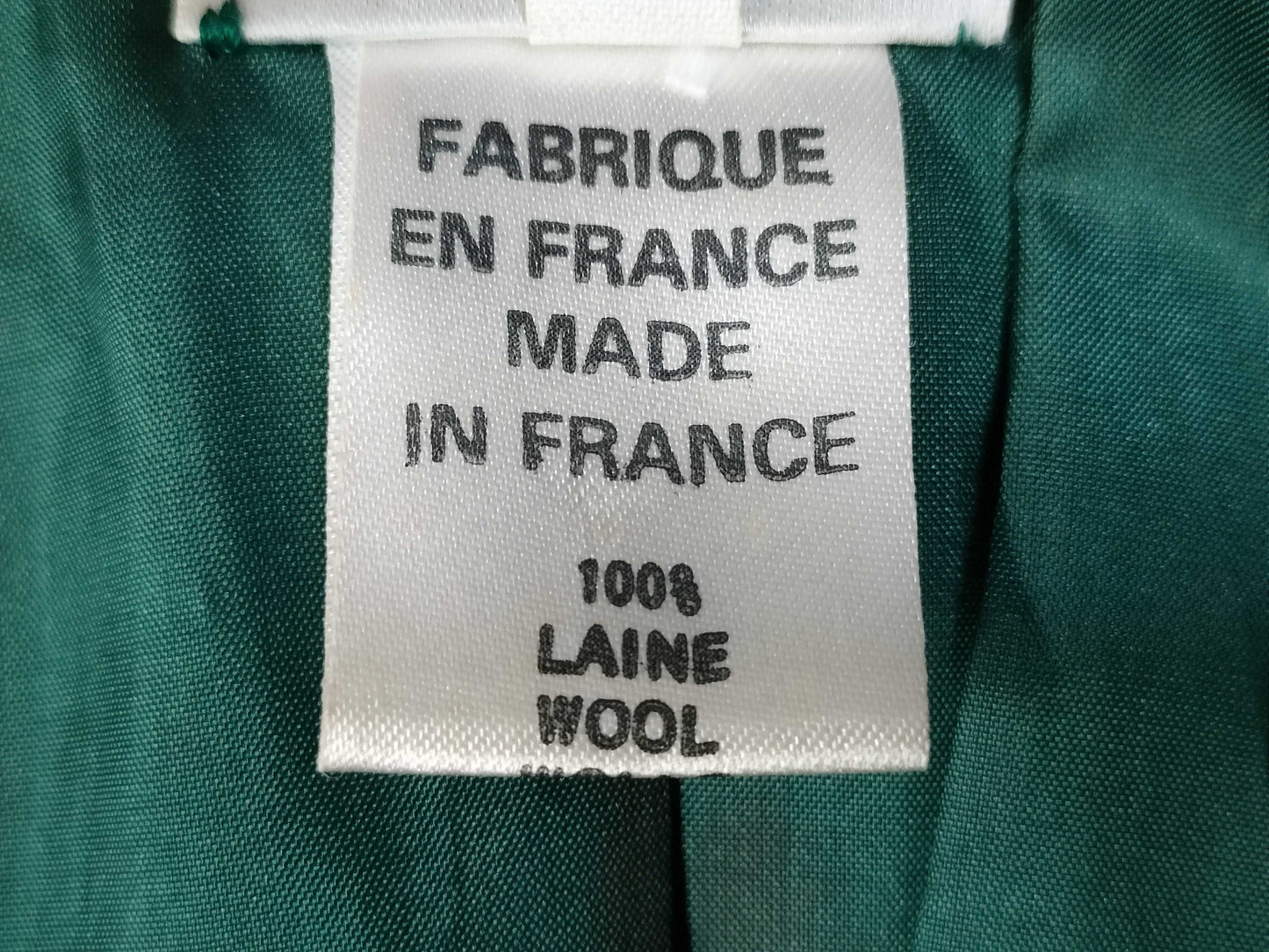 CELINE Skirt Suit Set with Gold Buttons, Size 38, Other Apparel