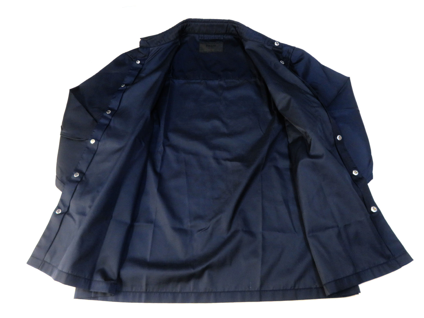 PRADA Prada Nylon Shirt Jacket with Triangle Logo Re-Nylon S Jacket