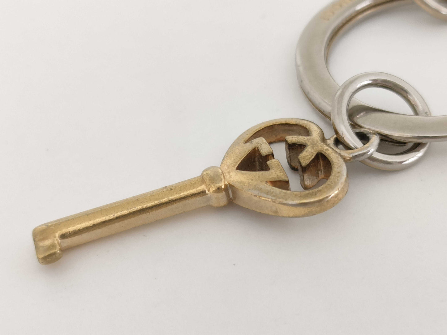 GUCCI Interlocking Lovely Heart Key Ring Key Case/Key Holder