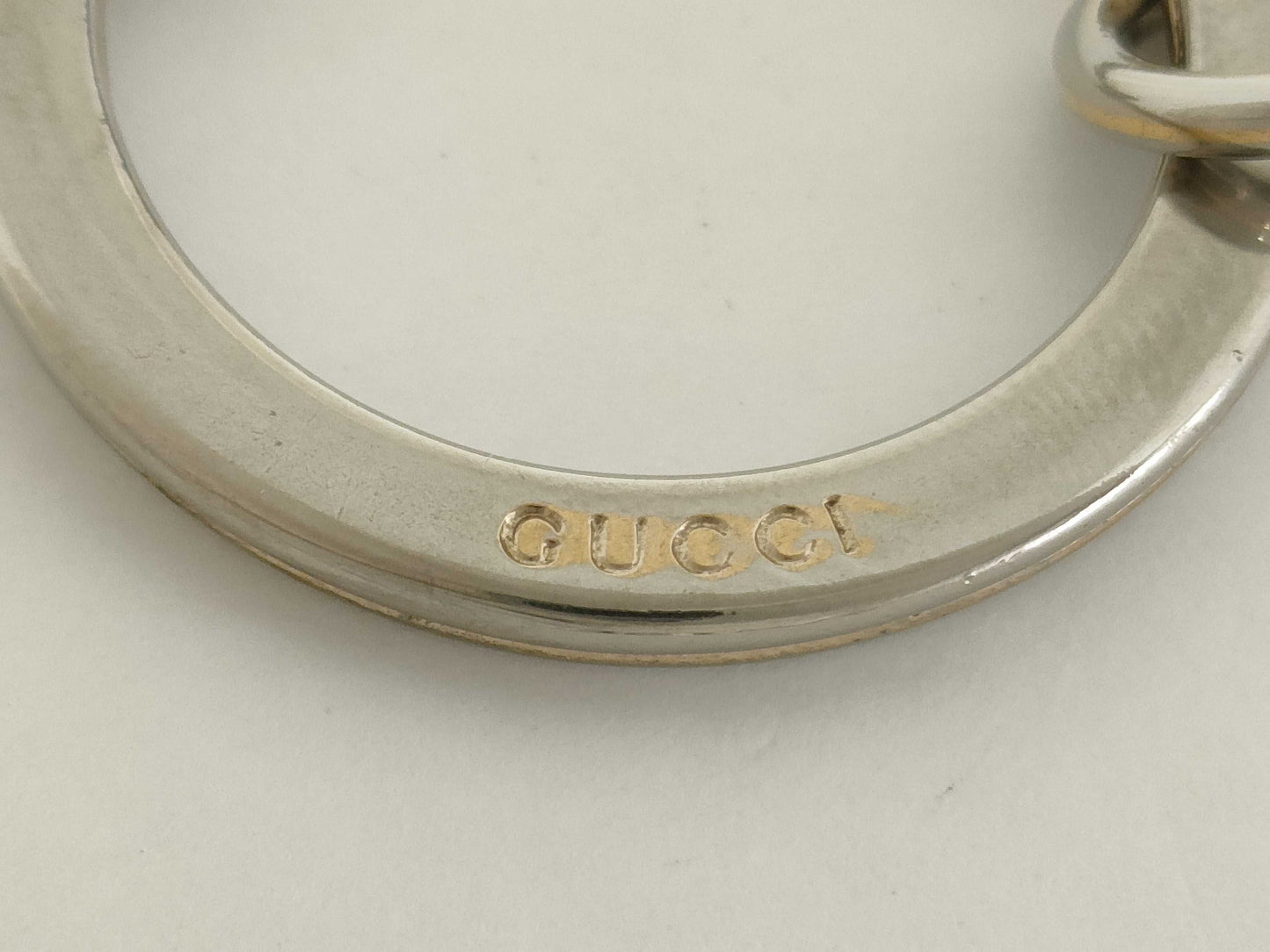 GUCCI Interlocking Lovely Heart Key Ring Key Case/Key Holder