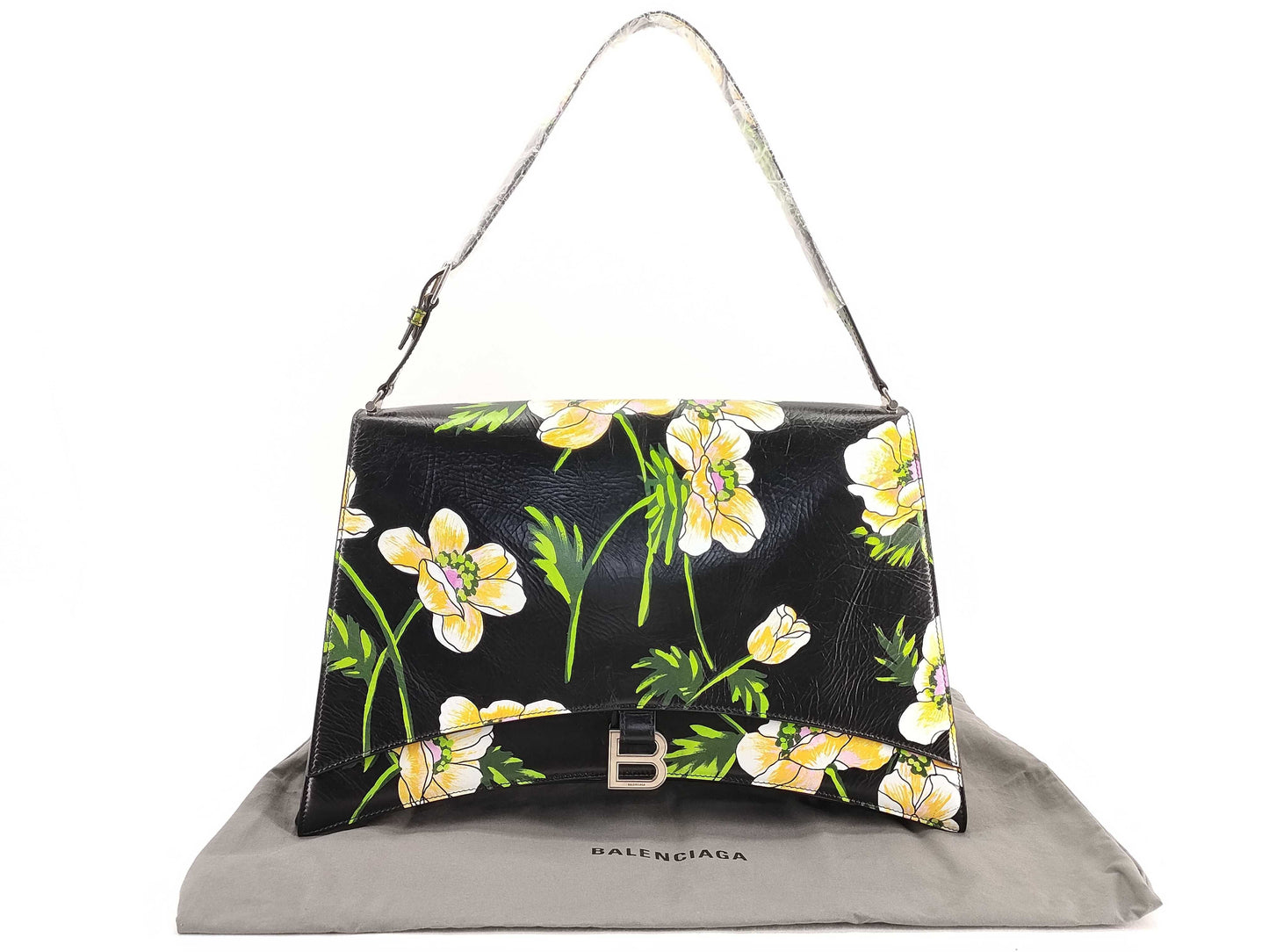 BALENCIAGA Crush Large Sling Bag Shoulder Bag