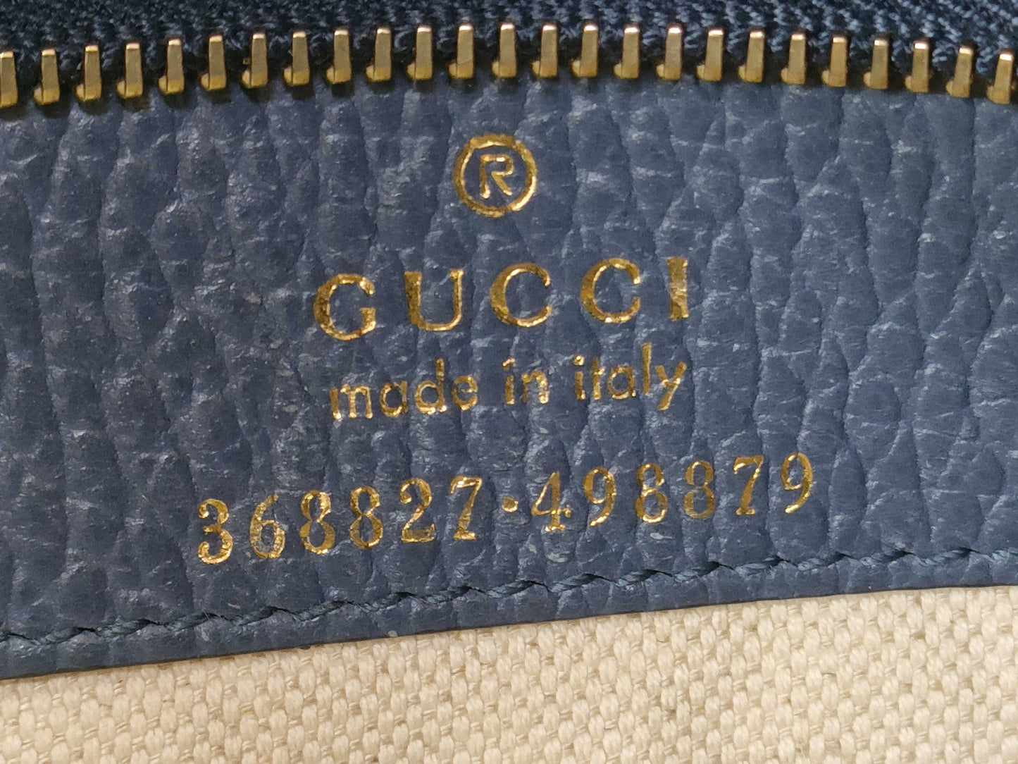 GUCCI Swing Mini Handbag with Top Handle and Gold Hardware 368827 498879