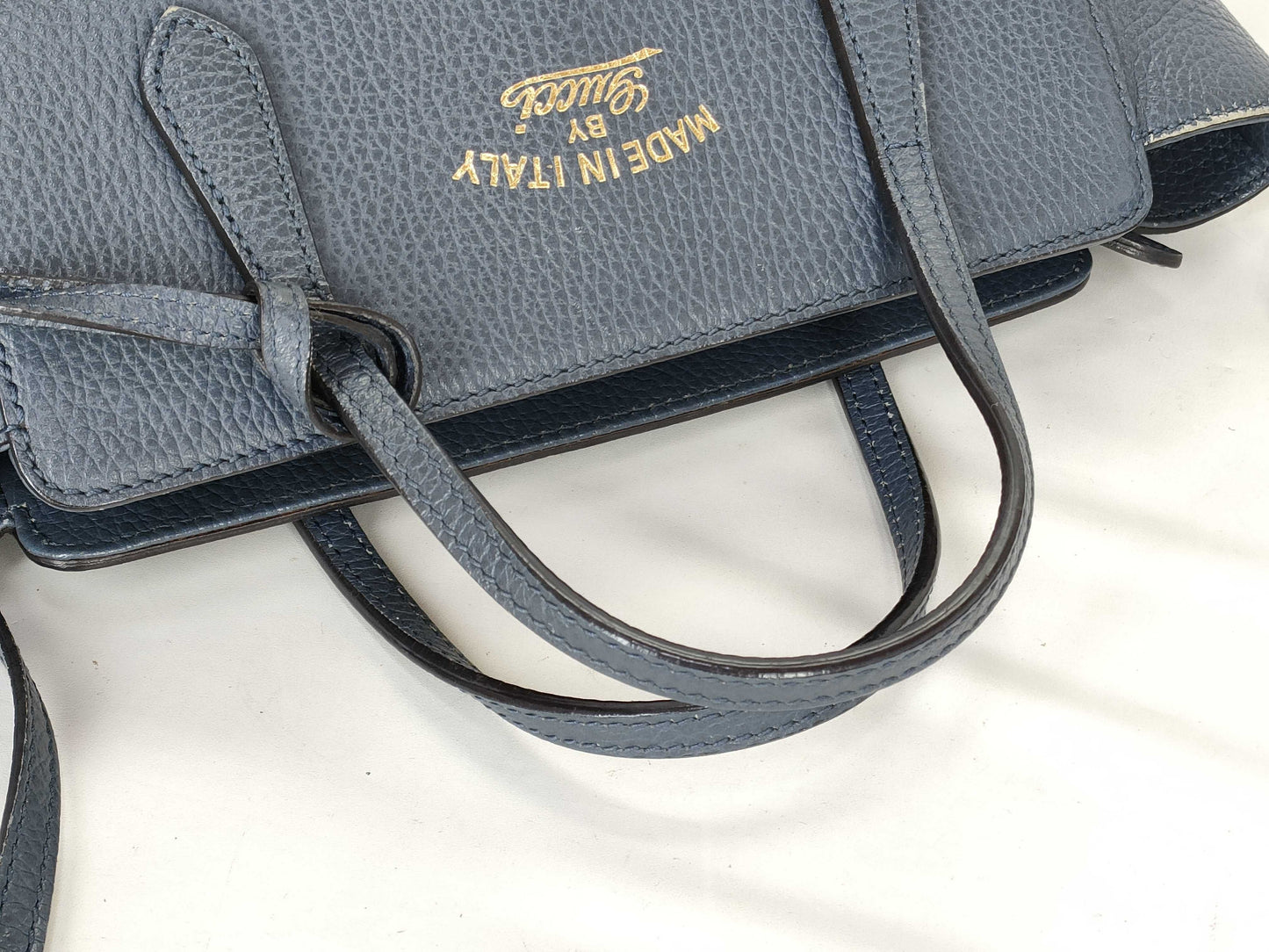 GUCCI Swing Mini Handbag with Top Handle and Gold Hardware 368827 498879