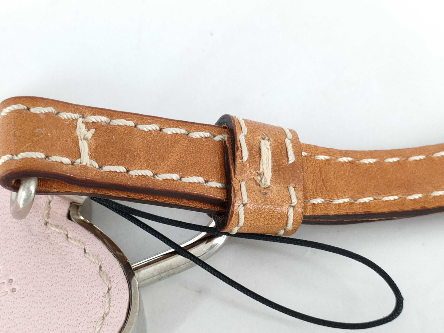 Dior Neck Strap with Silver Hardware
