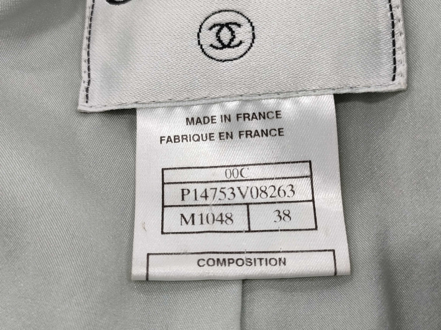 CHANEL Tweed Jacket Size 38 Jacket