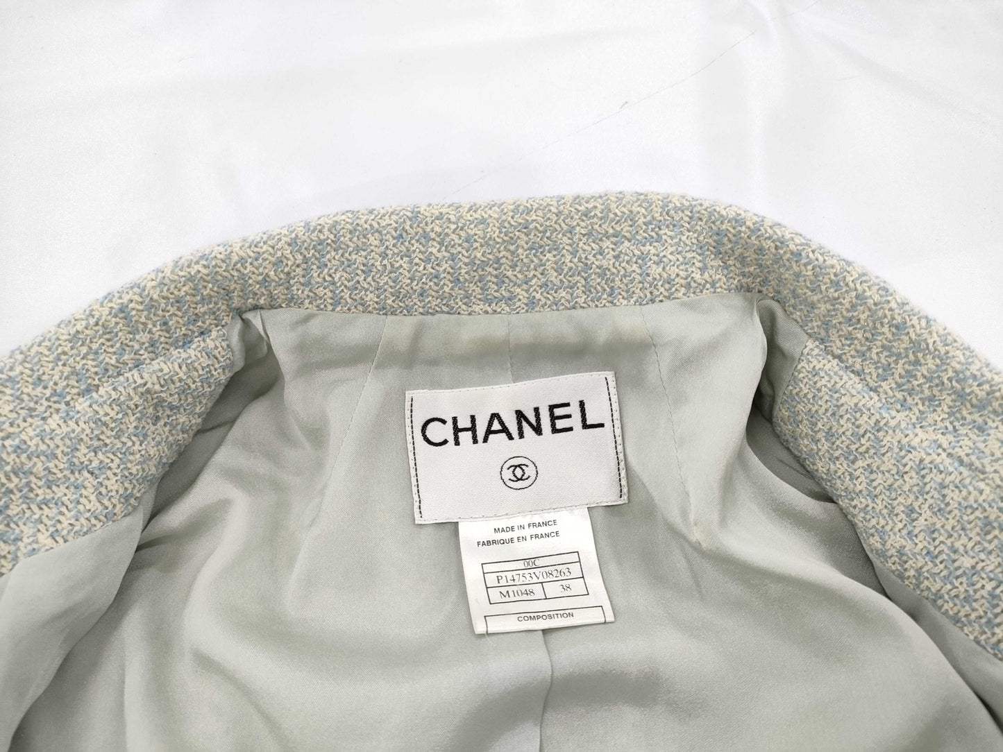 CHANEL Tweed Jacket Size 38 Jacket