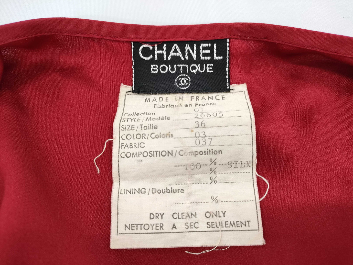 CHANEL Chanel blouse size 36 shirt