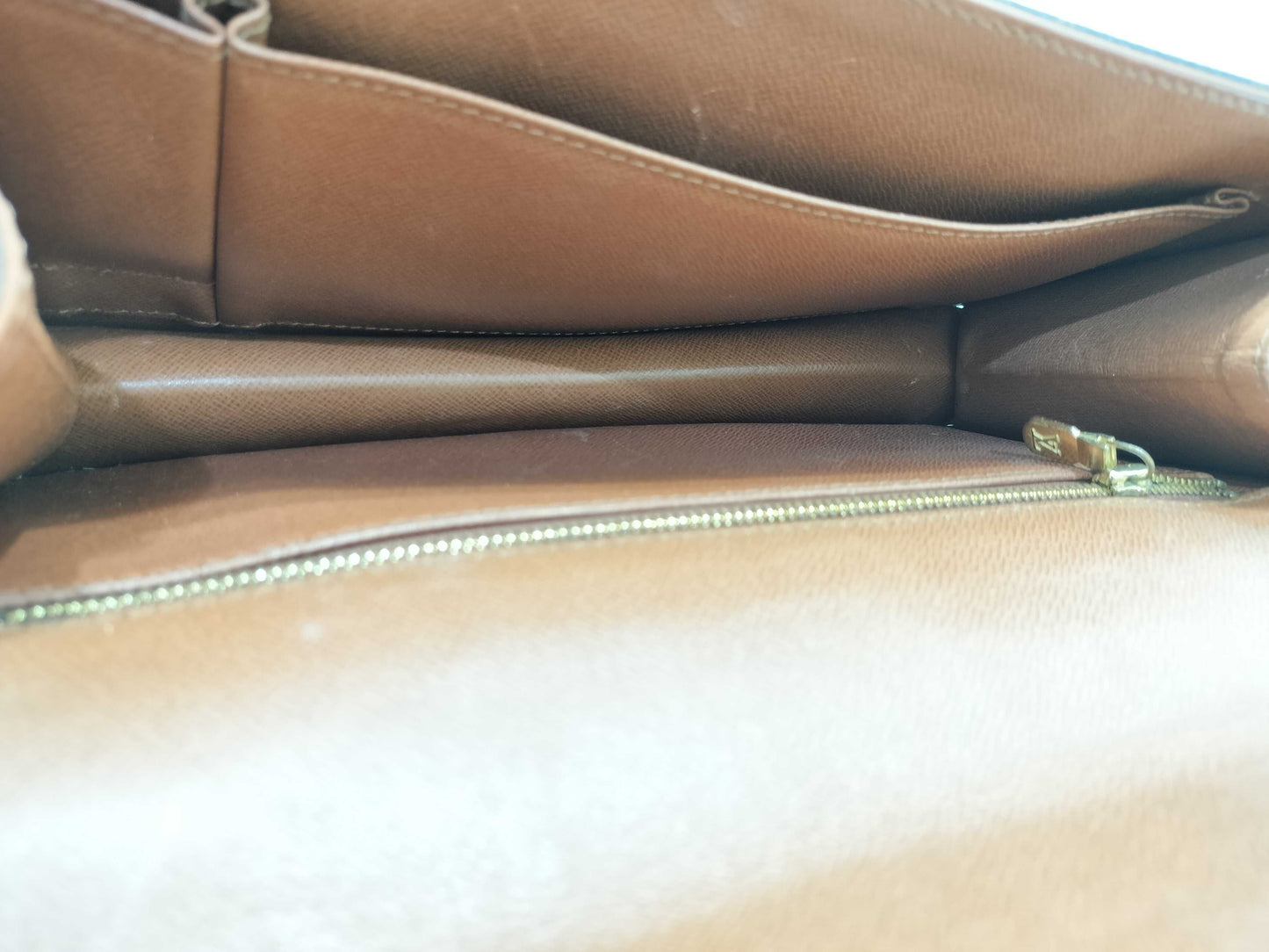 LOUIS VUITTON Monogram LV Pochette Dame Monogram Clutch Bag