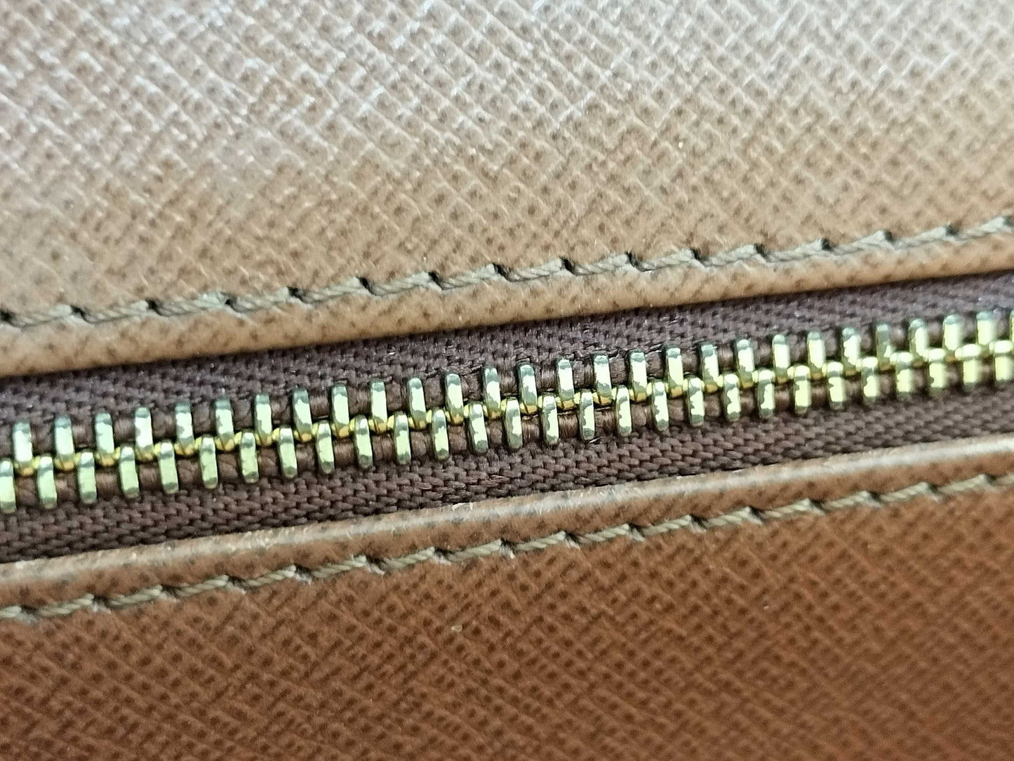 LOUIS VUITTON Monogram LV Pochette Dame Monogram Clutch Bag