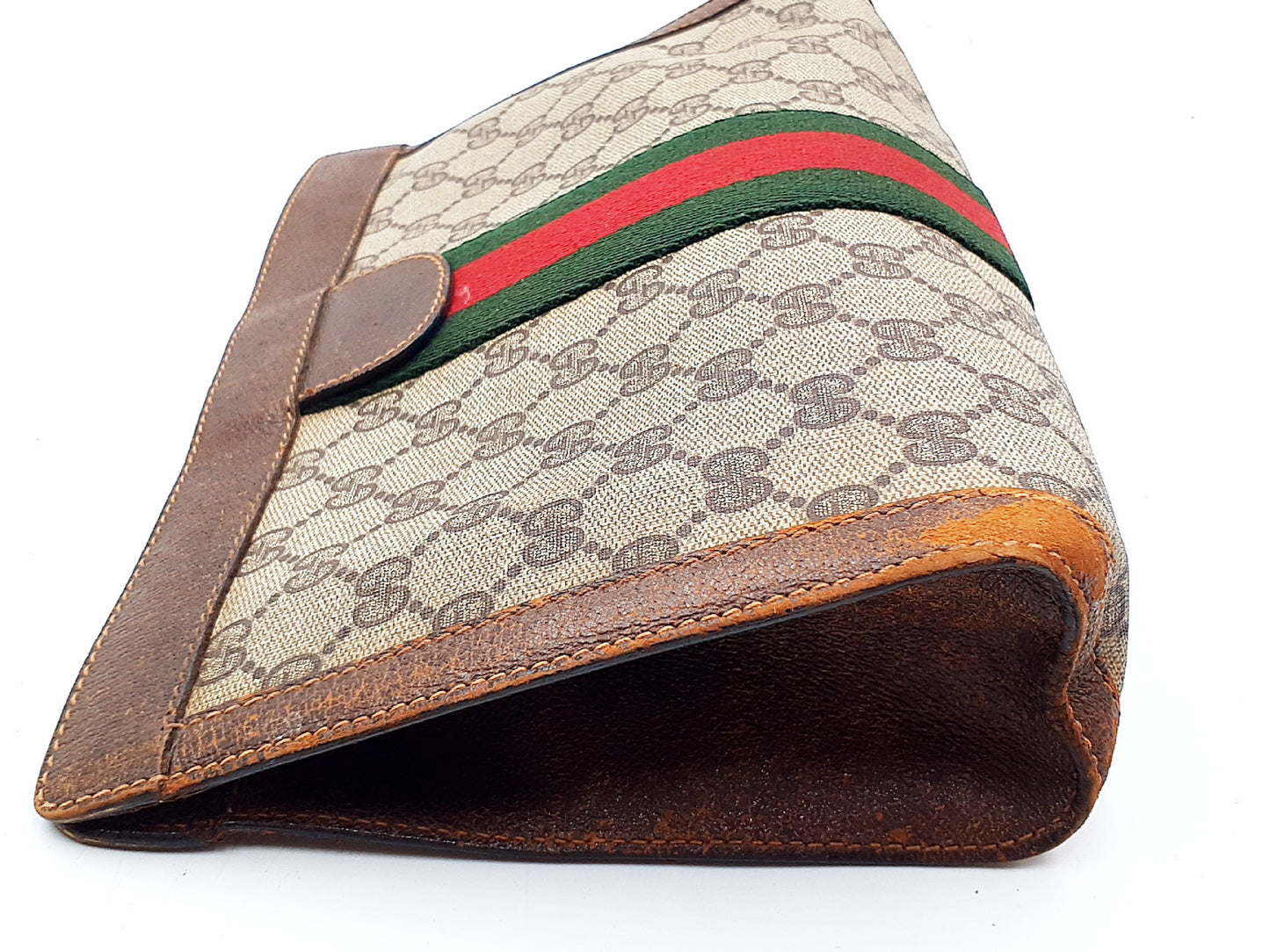 GUCCI 5-piece set GG Supreme Sherry Line leather second bag, leather clutch, and second bag