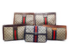 GUCCI 5-piece set GG Supreme Sherry Line leather second bag, leather clutch, and second bag