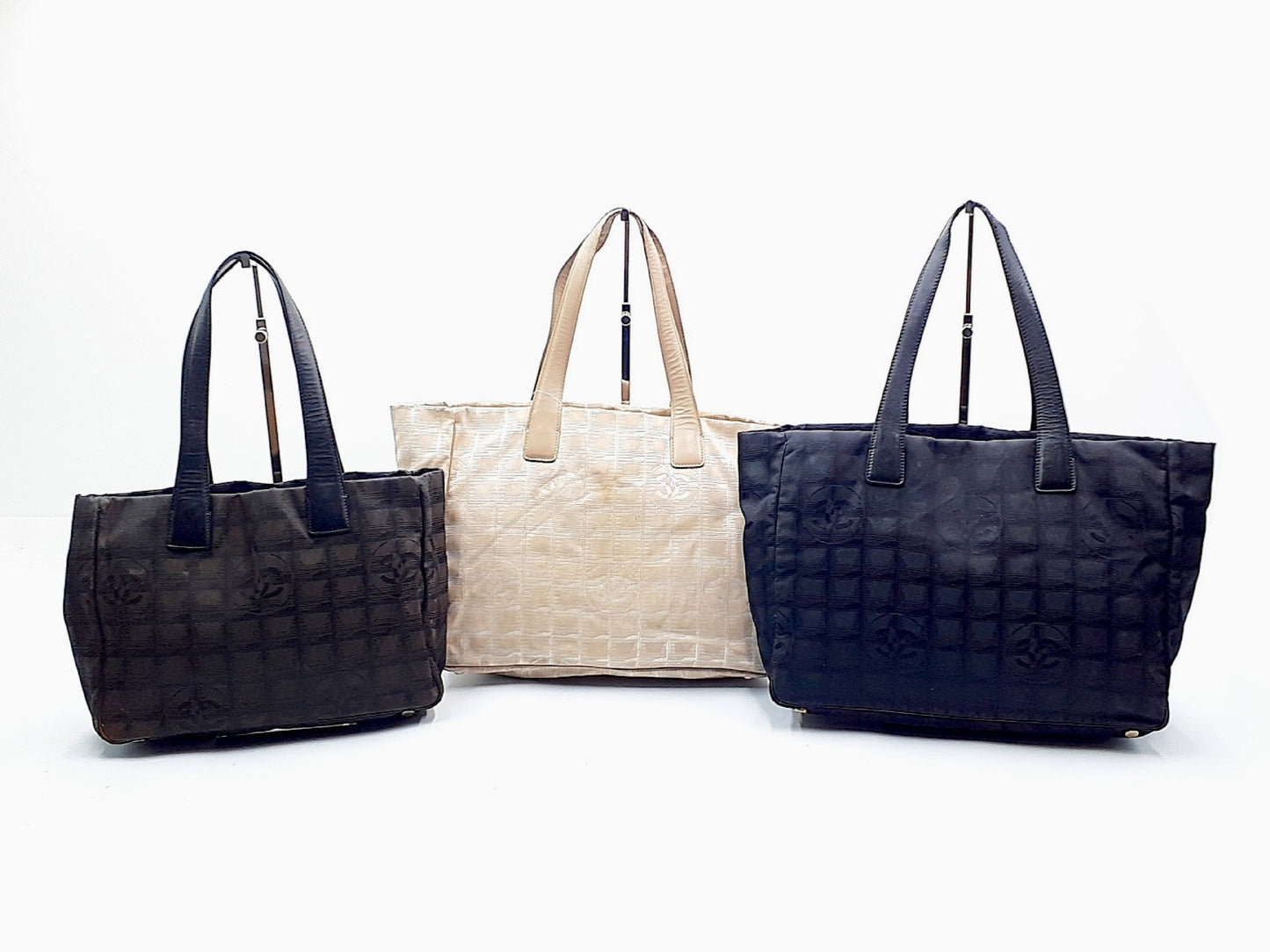 CHANEL New Travel Line 3-Piece Tote Bag Set with Seals