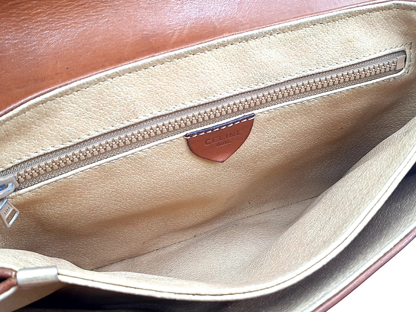 CELINE 4-Piece Macadam Bucket Tote Bag with Leather Shoulder Bag