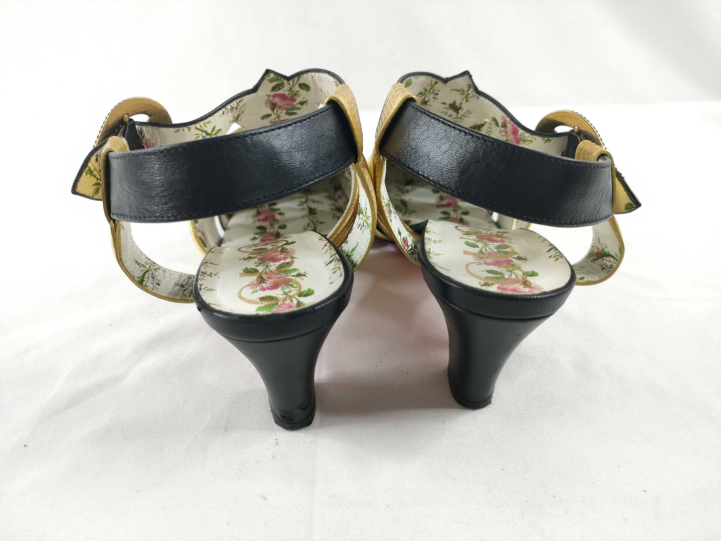 GUCCI GUCCI Gucci Marmont Floral Blooms Sandals