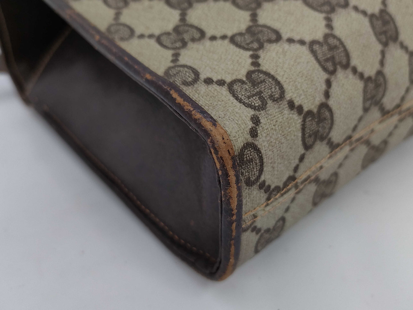 GUCCI GUCCI Shoulder Bag Brown Old Gucci GG Supreme Shoulder Bag