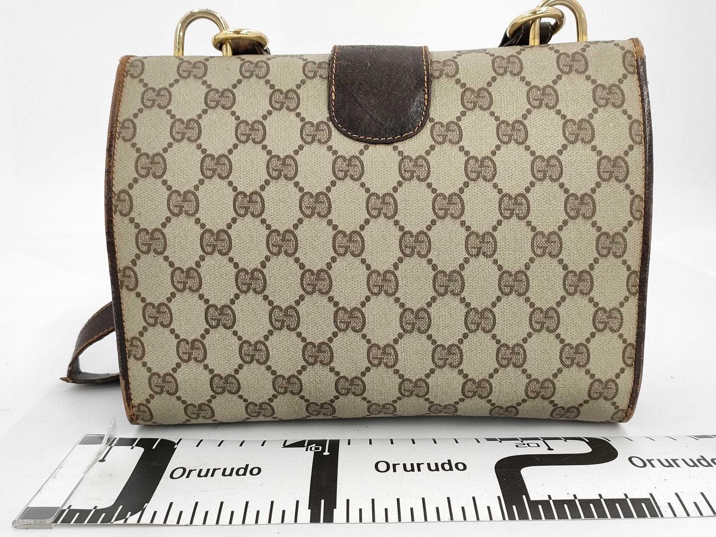 GUCCI GUCCI Shoulder Bag Brown Old Gucci GG Supreme Shoulder Bag