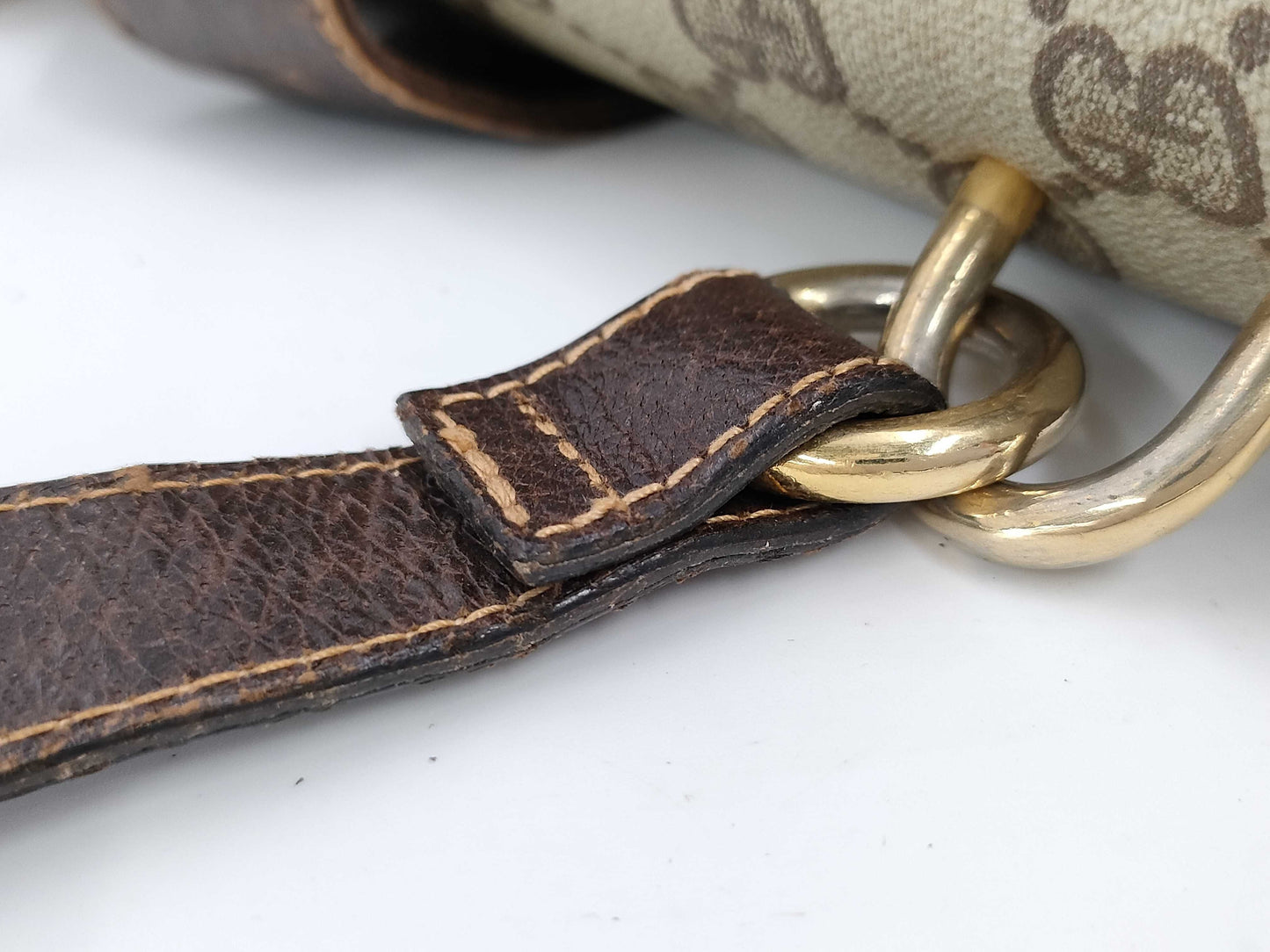 GUCCI GUCCI Shoulder Bag Brown Old Gucci GG Supreme Shoulder Bag