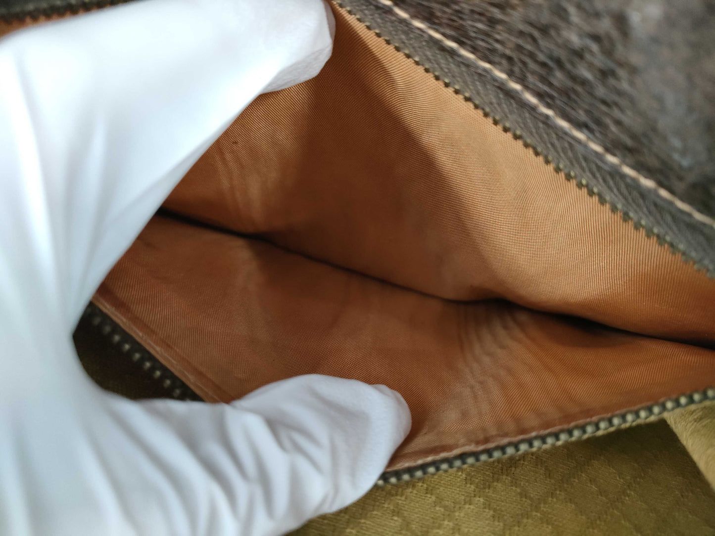 GUCCI GUCCI Shoulder Bag Brown Old Gucci GG Supreme Shoulder Bag