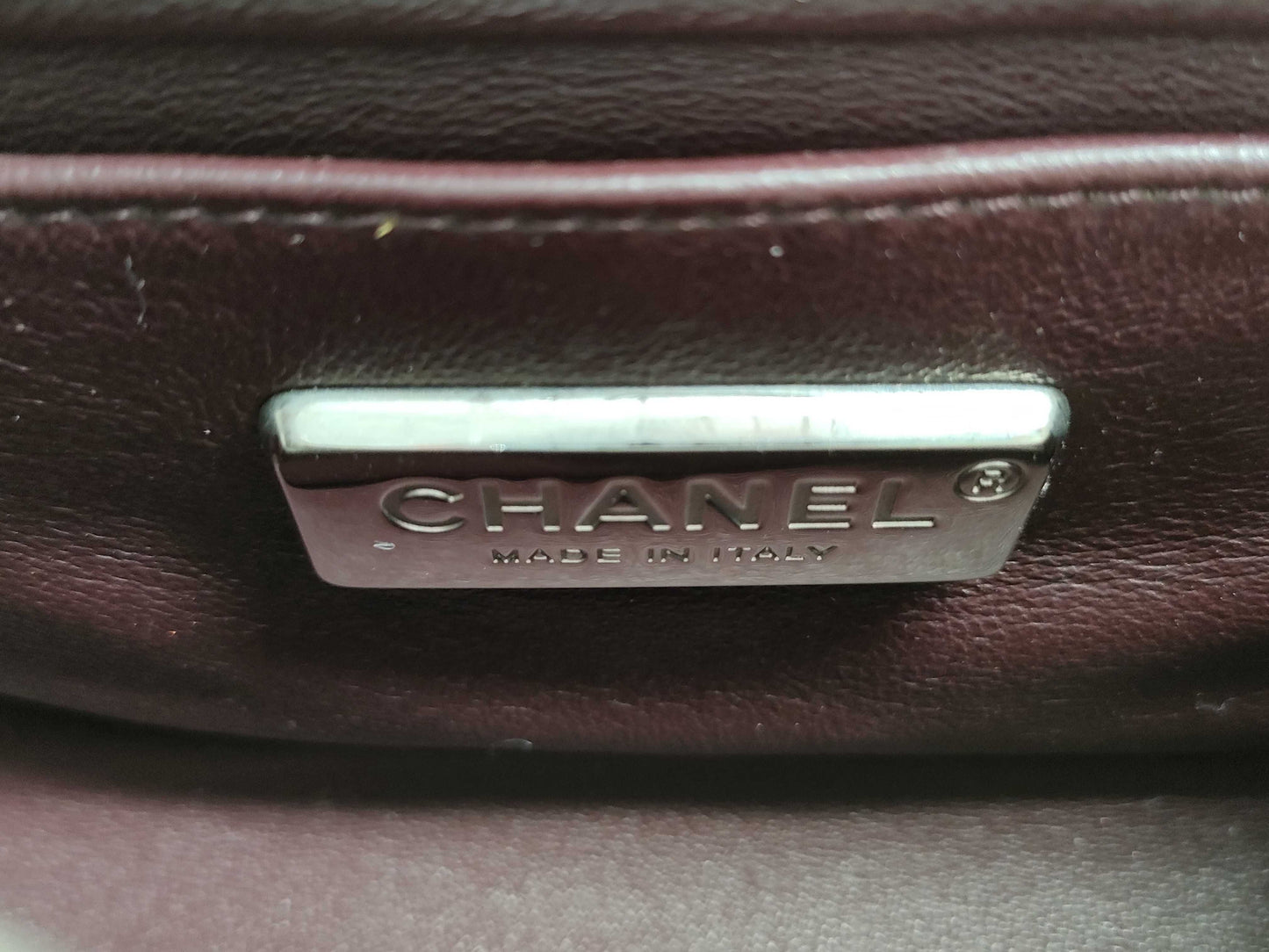 CHANEL Boy Chanel Lizard and Lambskin Shoulder Bag, White, No. 22